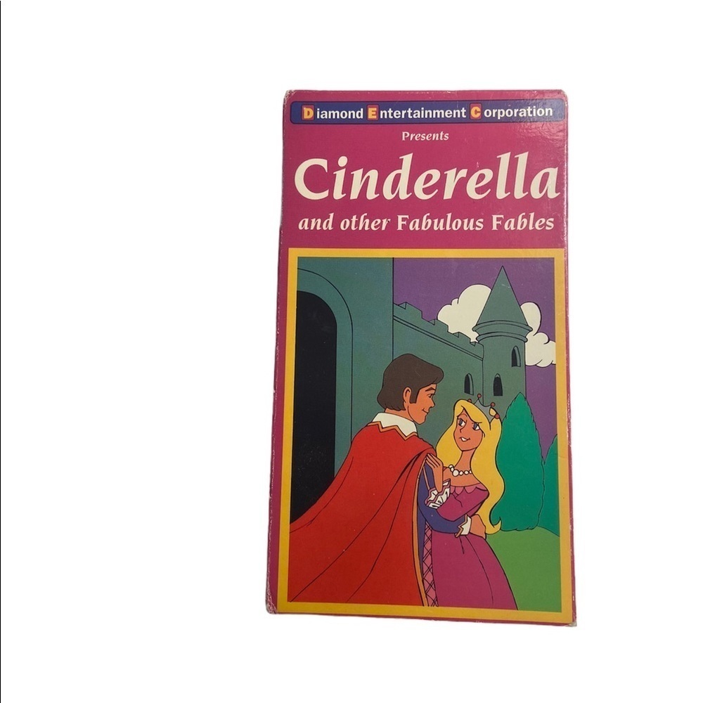 Cinderella & Fabulous Fables VHS – 1991 Vintage | Tested & Working